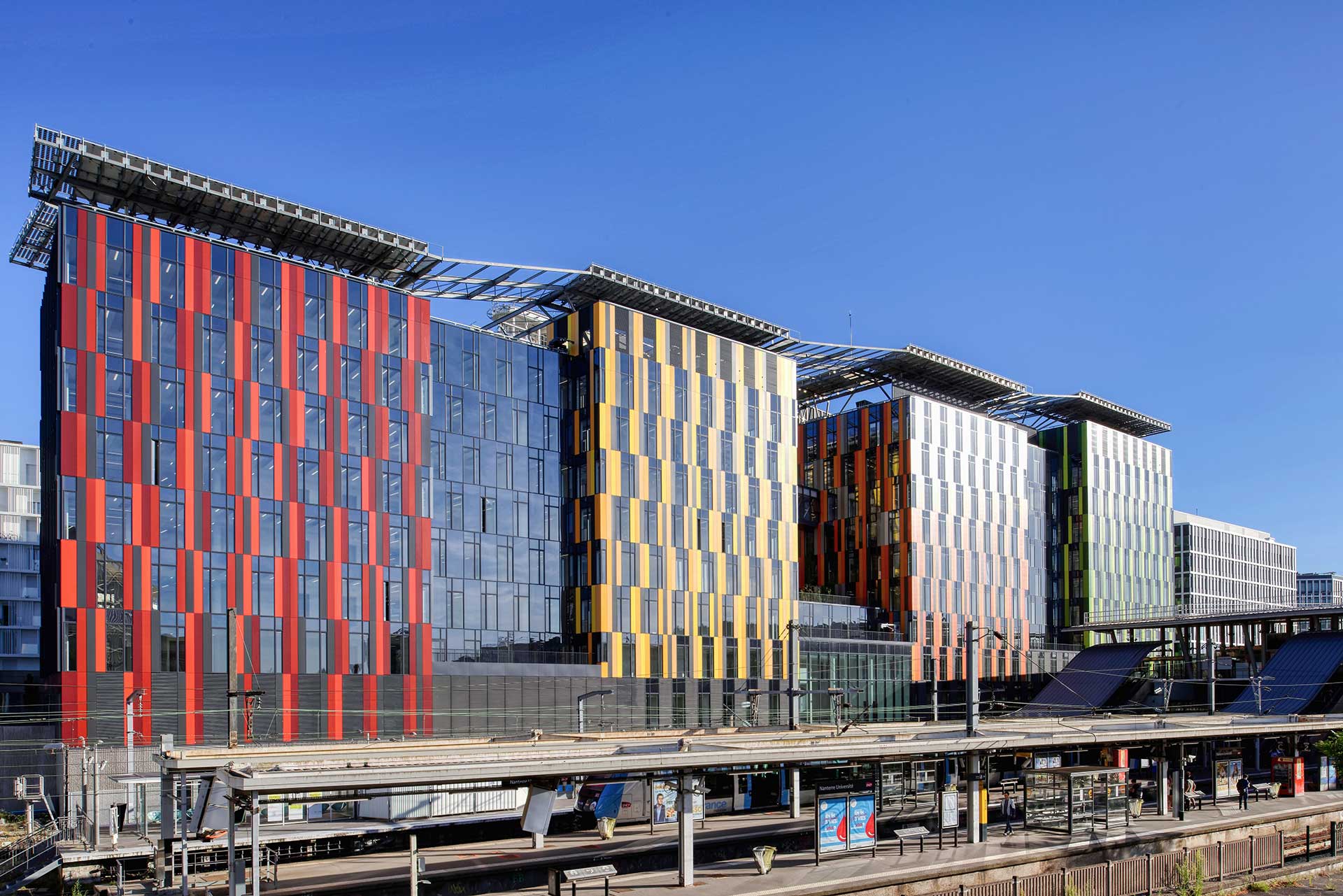 Vue sur Nanterre Coeur Université